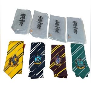 Cinereplicas Harry Potter - Adult Necktie All 4! Authentic Official